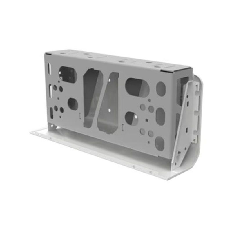 Support Mural Pour 4 Batteries - Compatible Bosch, Makita, Milwaukee, DeWalt - Montage Sur Paroi Perforée Ou Mur, Acier Revêtu, Rangement Atelier